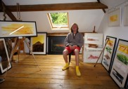 Myself in the Hay Loft Studio Myself in the Hay Loft Studio